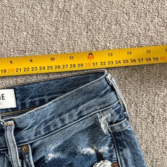 Agolde Riley Straight Slim Jeans - Picture 3 of 5